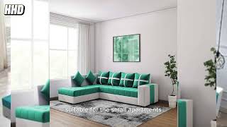 U Shaped Sofa Designs For Your Living Room Decorate Your Living Room [upl. by Rapsac]