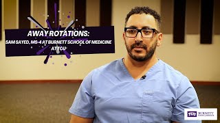 Burnett School of Medicine at TCU Students Bring Clinical Experience Into Their Away Rotations [upl. by Eleph]