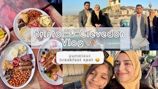 we went to the the PRETTIEST pier in Clevedon  Bristol Vlog 2022 [upl. by Geehan]