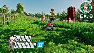 fs22  Termino un contrato y sale mal  Tegridy Farms Ep8 [upl. by Calysta]