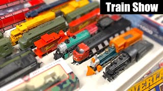 Finding Vintage HO Locomotives at a Train Show  And Much More [upl. by Hebner]