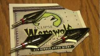 TGO Eclipse NEW 275Grain WereWolf BroadHeads [upl. by Hannibal]