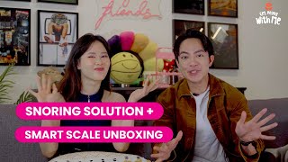 GRWM Snoring Solution  Smart Scale Review 😴💪 [upl. by Inama]