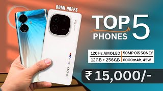 Top 5 Best Phone Under 15000 in 2024  Latest mobile phones under 15000  Big Discount [upl. by Dennet]