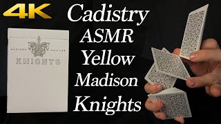 Cardistry ASMR Yellow Madison Ramsay Knight 4K [upl. by Summons]