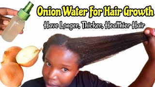 ONION 🧅 JUICE FOR EXTREME HAIR GROWTH Stop Hair Loss Grow long hair hair hairstyle onion [upl. by Alexandria431]