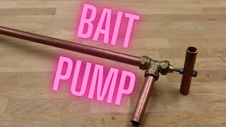 How to make a bait pump for black lugworm [upl. by Aniri]