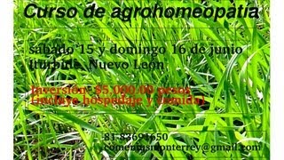 Curso de Agrohomeopatía [upl. by Leonid]