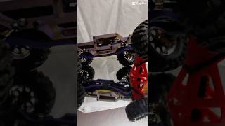 Axial Scx24 Warthog chassis refresh New chassis color new wheels new brass [upl. by Chrissie]