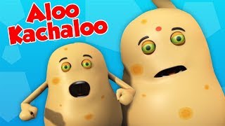 Aloo Kachaloo  Hindi Balgeet  आलू कचालू कविता  Hindi Nursery Rhyme [upl. by Eiresed361]