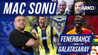 Fenerbahçe  Galatasaray  Maç Sonu Değerlendirmesi [upl. by Hawker]