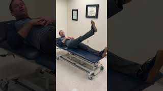 Upper Rectus Femoris strengthening Quad Straight Leg Raises [upl. by Esyahc]