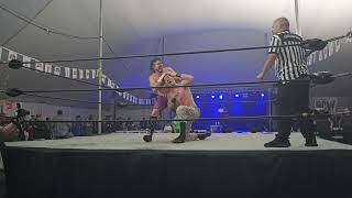 BCW WRESTLING Jack Sans Nom vs Le Guerrier Jason Gray [upl. by Lorant]