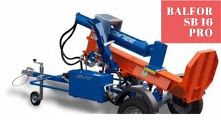 Balfor 16 SB Mobile Log Splitter  Balfor 16 SB Pro Road Log Splitter [upl. by Rabassa807]