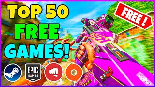 Top 50 FREE Games to play Right Now in 2023🔥 [upl. by Ahsenek]