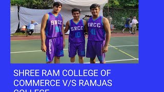 1St QUARTER SEMI FINAL BOYS CATEGORY SRCC VS RAMJAS COLLEGE BASKETBALL TEAMS MATCH [upl. by Nivlek]