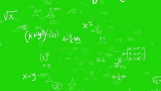 Maths Equation Floating  Green Screen Meme Template [upl. by Llehsim]