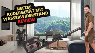 Neezee Rudergerät mit Wasserwiderstand Review  Lohnt sich der Kauf [upl. by Enar]