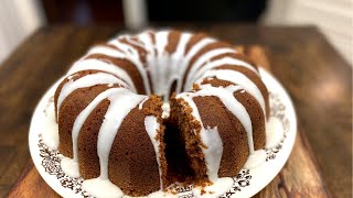 How to make an Applesauce Spice Cake Holiday Baking [upl. by Ladiv]