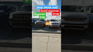 2024 Jeep Wagoneer vs Grand Wagoneer huge price difference is it worth it to you for the grand [upl. by Fornof]