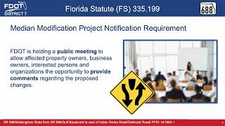 SR 688 Walsingham Road Repaving from SR 699 Gulf Boulevard to Indian Rocks RoadOakhurst Road [upl. by Wilmar]