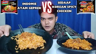 Ayam Geprek VS Korean Spicy Chicken  PERANGSAUDARA [upl. by Essile]