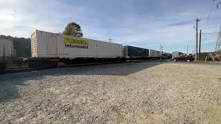 I031 passing hermitage road with csx 887 leading [upl. by Devine]