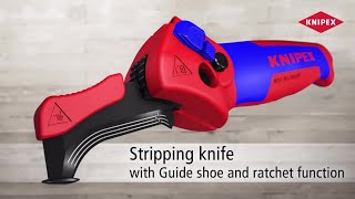 KNIPEX 16 50 145 Ratchet Cable Cutter [upl. by Nacim]