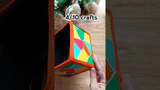 410 DIY Box Decoration ideas  crafts  best out of waste  shorts [upl. by Moir557]