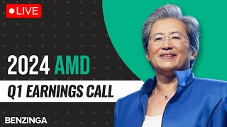 🔴WATCH LIVE AMD Q1 2024 Earnings Call  AMD [upl. by Arimak]