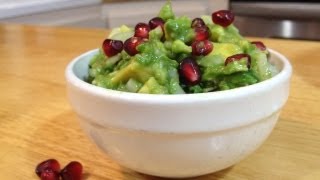 POMEGRANATE GUACAMOLE RECIPE [upl. by Tobin]