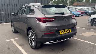 2019 Vauxhall Grandland X 12 Turbo GPF Sport Nav SUV 5dr Petrol Auto Euro 6 ss 130 ps [upl. by Ical778]