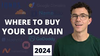 Where to Buy a Domain in 2024 Best Domain Name Registrars 2024 [upl. by Misha]