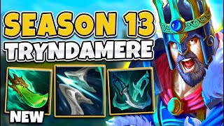 This Is The Best Tryndamere Build To Climb With In Season 13 [upl. by Anilet]