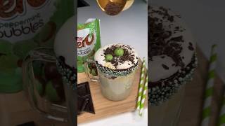 MINT HOT CHOCOLATE RECIPE  Aero Velvetiser chocolate [upl. by Brittaney]