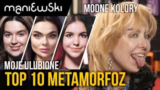 TOP 10 – ulubione metamorfozy włosów Macieja i najmodniejsze koloryzacje MACIEJ MANIEWSKI [upl. by Thgiwd]