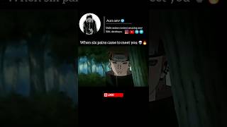 Six paths of pain came for you 💀🔥naruto narutofanedit anime viral shorts subscribe [upl. by Picker377]