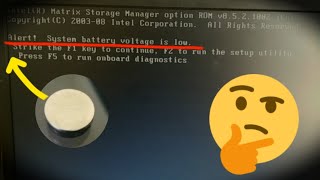 PC alert system battery voltage is low solve it [upl. by Festus513]