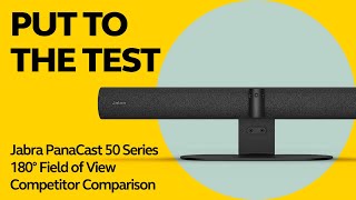 Jabra PanaCast 50 Competitor Comparison Video 180° Field of View [upl. by Lebasy37]