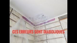 4 PIRES ERREURS qui empêchent de traiter un dégât des eaux 😭 [upl. by Nwahsuq]