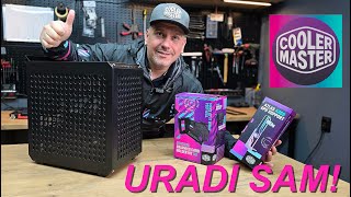 Cooler Master QUBE 500 Flatpak PC kućište i dodaci za GPU [upl. by Pallaton976]