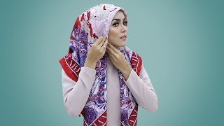 17 CARA PAKAI JILBAB SEGIEMPAT SIMPLE CANTIK ANGGUN DAN KEKINIAN TERKINI [upl. by Esiuolyram418]