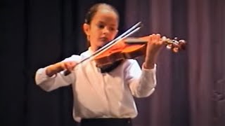 Cristina Cordero 9 yo playing Viola  Vivaldi Concerto C Major [upl. by Philpot]