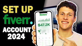 How To Set Up A Fiverr Seller Account 2024 Method [upl. by Bywaters]