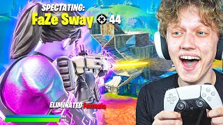 I Spectated FaZe Sway in Fortnite best controller player [upl. by Tedi]