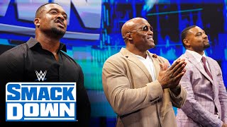 The Street Profits attack The OC and The Brawling Brutes SmackDown highlights Aug 4 2023 [upl. by Akehsal]