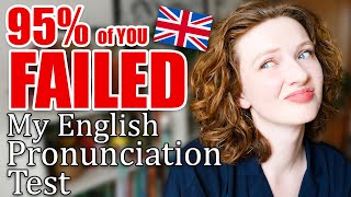 How good is YOUR English pronunciation 5 PASS THIS TEST [upl. by Acinnor]