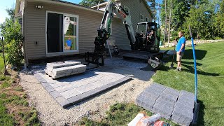 Finally Installing my TechoBloc Patio [upl. by Johathan]