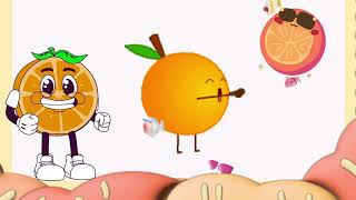 orangeorangemusicorange songaplelearningfruitslearninviralvideokidslearningkidsvideo [upl. by Efar]