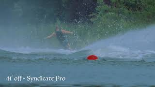 Epic Waterskiing Will Asher SMOKES 41off36mph [upl. by Mildred]